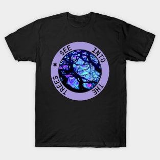 Gothic Tree into the Trees by LowEndGraphics T-Shirt